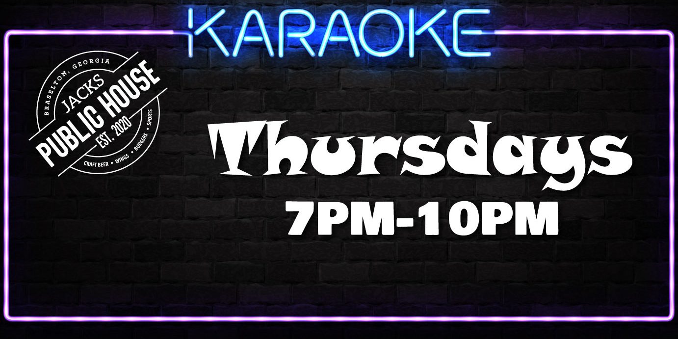 KARAOKE IS TONIGHT
